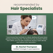 Help reverse premature grey hair and support stronger growth